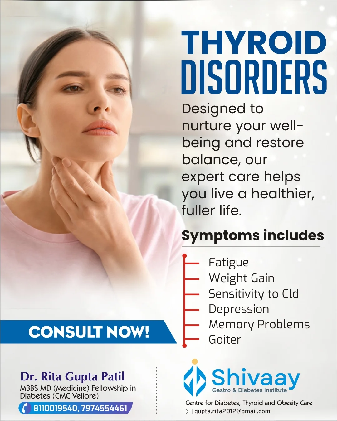 Thyroid Disorder Treatment in Indore: Symptoms, Tests and Everyday Care